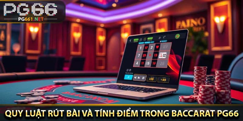 Quy luật rút bài và tính điểm trong baccarat pg66